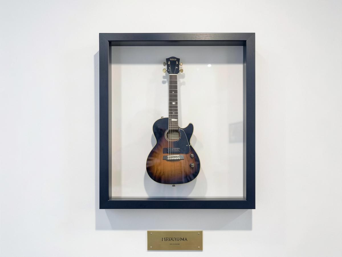 Signed Guitar Shadowbox